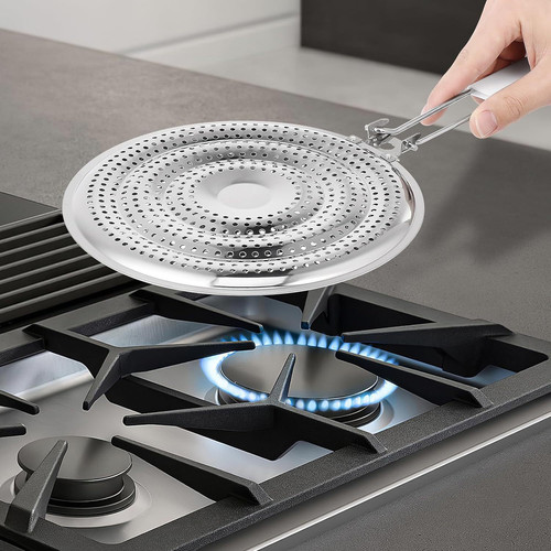 Stainless steel simmer plate - steel,