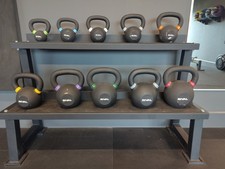 Kettle Bell Rack With 4/6/8/10/12/16/20/24/28/32 Kg Bells.