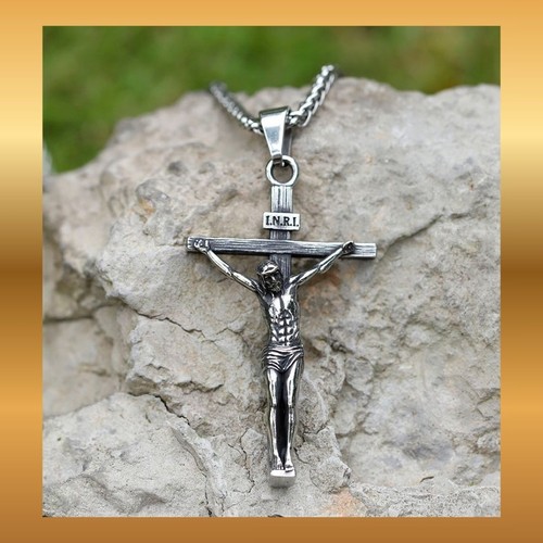 Large detailed crucifix cross - detailed,