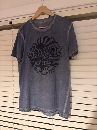 Mens rock aerosmith top - rock,