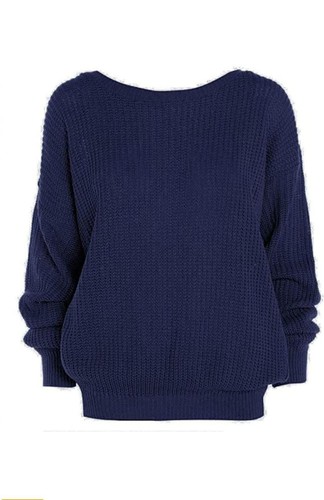 Womens fishnet knitted jumper - womens,