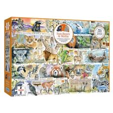 Gibsons Games Sun Bears And Sloths 1000 Piece Jigsaw Puzzle Toys G7134