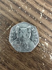 2017 Tom Kitten 50p Coin
