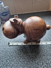 Hand carved wooden - carved,