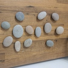 13 Small Medium Supersmooth Natural Scots Pebbles ARTS Crafts Animal Tanks