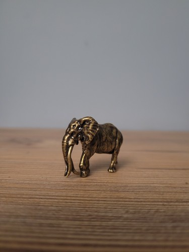 Bronze small size - small, elephant