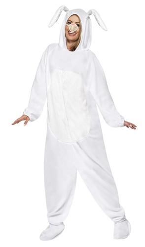 Smiffys rabbit costume white - costume,,
