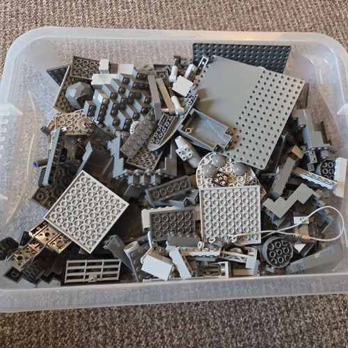 Lego dark grey pieces - lego,