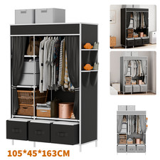 NEW Fabric Canvas Wardrobe