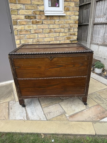 Antique blanket chest mule - blanket,
