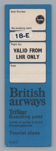 British airways tristar - airways,