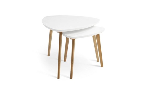 Cato nest tables white - cato,