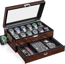 High-End Watch Case, 12 Slot
