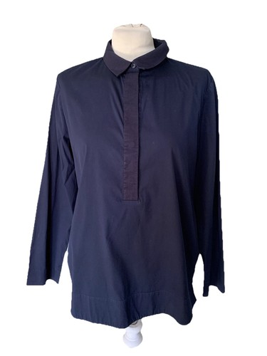 Cos navy cotton shirt - cos, (40)