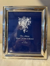Silver Plate Photo Frame - The Juliana Collection - Holds Photo 8” x 10”