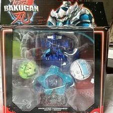 Bakugan Starter 3-Pack Special Attack Hammerhead, Ventri, Smoke Rare New