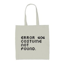 Error 404 Costume Not Found -