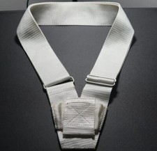 White Single Web Belt Sling