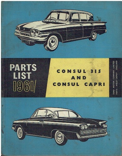 Ford consul classic 315 - consul,