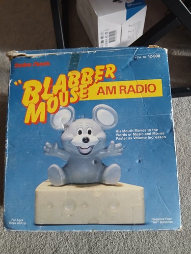 Vintage 1985 blabber mouse - vintage,