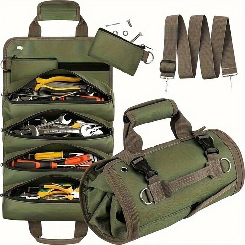 Multi purpose tool bag - tool, roll-up