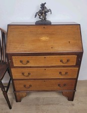 Edwardian writing bureau - edwardian, desk