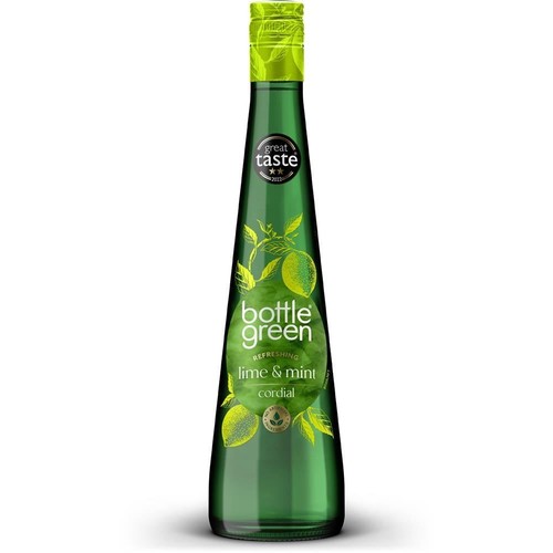 Bottle green lime - and, mint