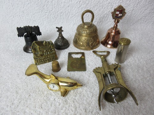 Assorted brassware bells - brassware,,