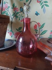 antique ruby red cranberry