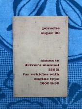 Original Porsche 356 B Super