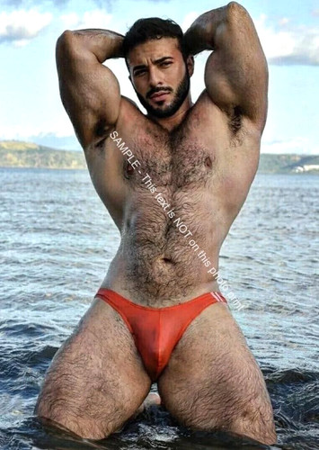 Nude male model - male,