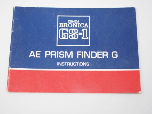 Bronica prism finder g - ae,