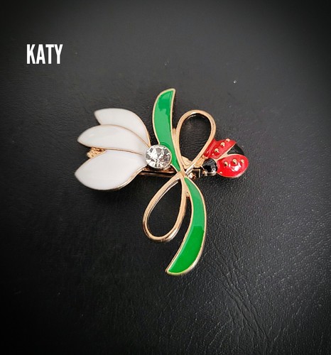 White snowdrop crystal flower - white,