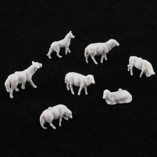 30X White Unpainted Model