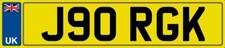 GEORGE JORGE K NUMBER PLATE