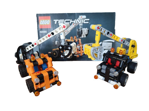 Lego technic yellow orange - technic,