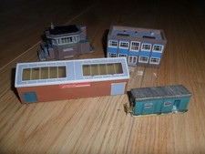 Collection of Bachmann Resin Buildings for N Gauge Model Railway Train Sets