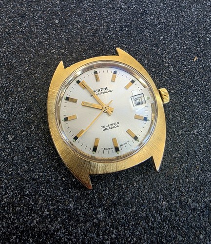 1970s montine wristwatch - 1970s,