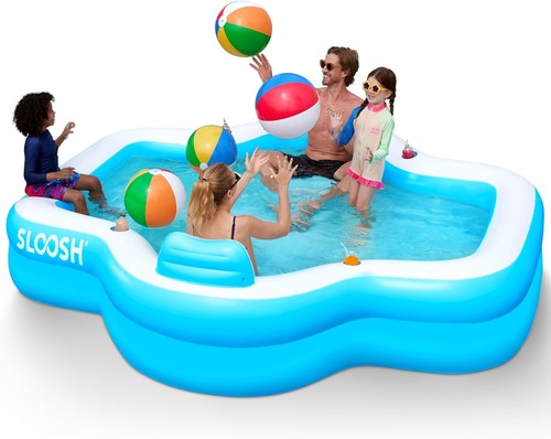Inflatable family swimming - inflatable,
