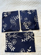 New Ralph Lauren navy blue 3 pieces 2 large pillowcases,1 cushion cover.