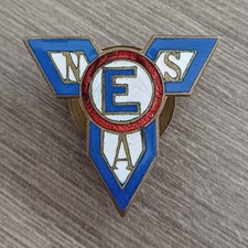 WW2 ENSA Enamel Lapel Badge -