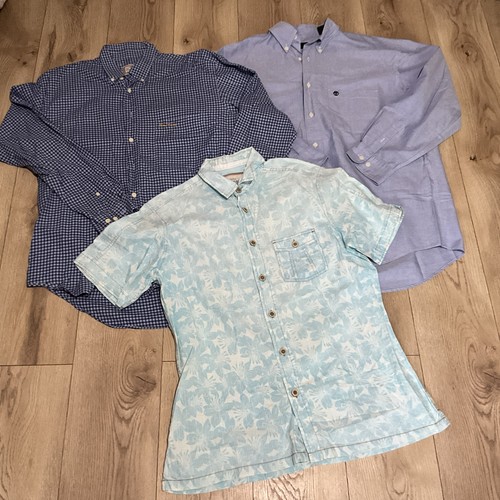 Set men blue shirts - 3, men’s