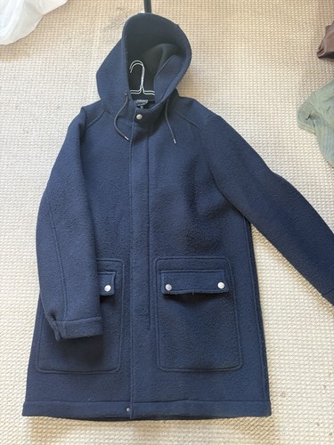 Mens navy mathias coat - navy,