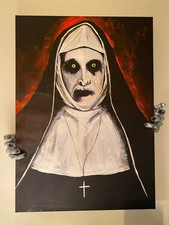 Conjuring valak painting - conjuring,