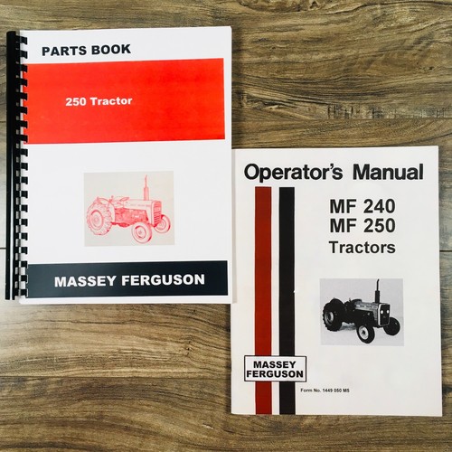 Massey ferguson 250 tractor - massey,