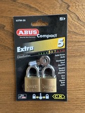 Abus Keyed Alike Twin 65-30