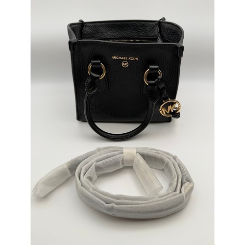 Michael kors black pebbled - black,