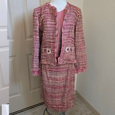 Paule Vasseur Pink Tweed