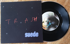 Suede ‎– UK 1996 PicSleeve 7": Trash / Europe Is Our Playground. Nude NUD 21S