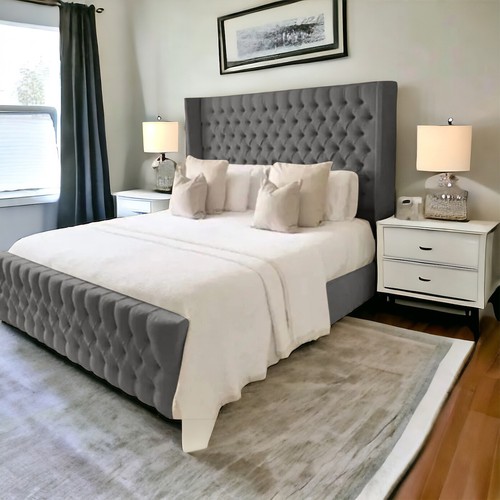 Designer ottoman bed gas - bed, lift